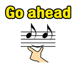 Musical instrument collection.(English) sticker #7691777