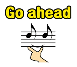 Musical instrument collection.(English) sticker #7691777