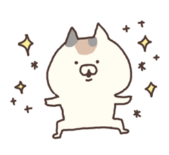 calico cat nonno nichijo sticker #7691794