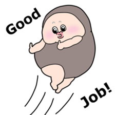 Plump plump! Mamdan-kun2 sticker #7692002