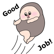 Plump plump! Mamdan-kun2 sticker #7692002