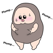 Plump plump! Mamdan-kun2 sticker #7692009