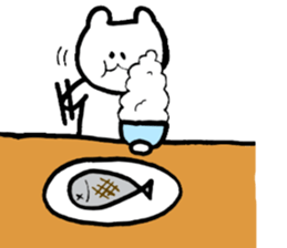 White Bear and Snake 2!! sticker #7692176