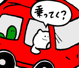 White Bear and Snake 2!! sticker #7692201