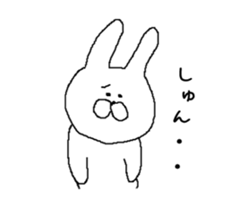 Loose loose rabbit's sticker #7692310