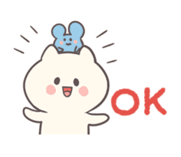 User-friendly! Nyan and Chuu sticker #7692267