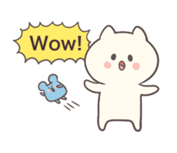 User-friendly! Nyan and Chuu sticker #7692283
