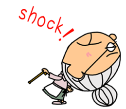 *Grandmother* - English ver. - sticker #7692529