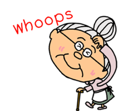 *Grandmother* - English ver. - sticker #7692531