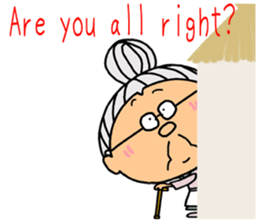 *Grandmother* - English ver. - sticker #7692547