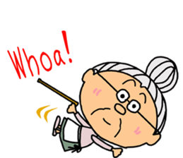 *Grandmother* - English ver. - sticker #7692549