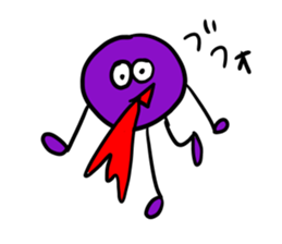 Color ball man sticker #7692742