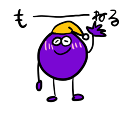 Color ball man sticker #7692743