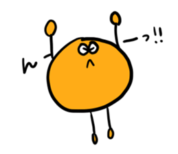 Color ball man sticker #7692760