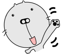 It 'not a pig, this is a cat sticker #7693164