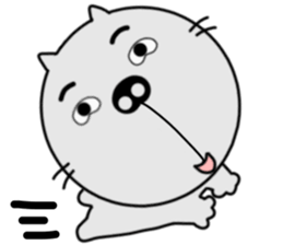 It 'not a pig, this is a cat sticker #7693167