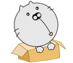 It 'not a pig, this is a cat sticker #7693169