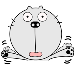 It 'not a pig, this is a cat sticker #7693172