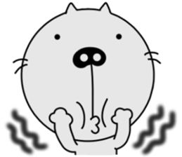 It 'not a pig, this is a cat sticker #7693176