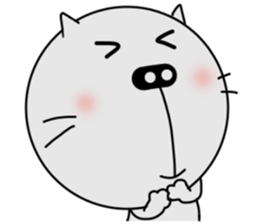 It 'not a pig, this is a cat sticker #7693179