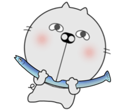 It 'not a pig, this is a cat sticker #7693182