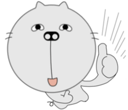 It 'not a pig, this is a cat sticker #7693185