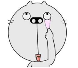 It 'not a pig, this is a cat sticker #7693188