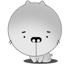 It 'not a pig, this is a cat sticker #7693190