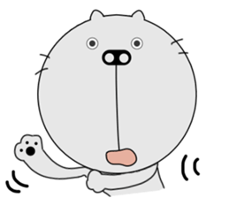 It 'not a pig, this is a cat sticker #7693192