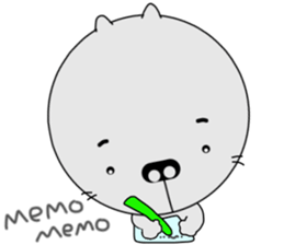 It 'not a pig, this is a cat sticker #7693198