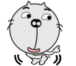 It 'not a pig, this is a cat sticker #7693199