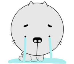 It 'not a pig, this is a cat sticker #7693201