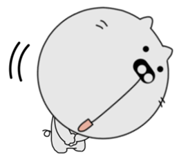 It 'not a pig, this is a cat sticker #7693202