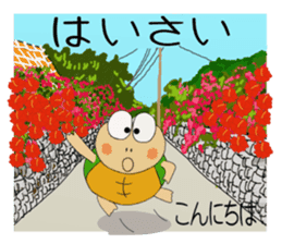 Kame-jiro 14 In Okinawa sticker #7693320