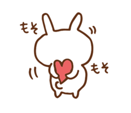 SARUO and USAMI 6 Cute lovers ver. sticker #7693329