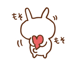 SARUO and USAMI 6 Cute lovers ver. sticker #7693329