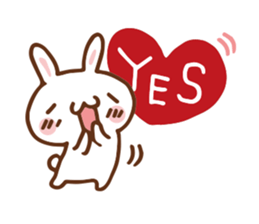 SARUO and USAMI 6 Cute lovers ver. sticker #7693330