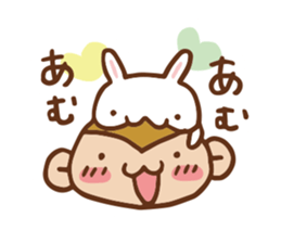 SARUO and USAMI 6 Cute lovers ver. sticker #7693342