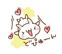 SARUO and USAMI 6 Cute lovers ver. sticker #7693345