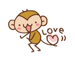 SARUO and USAMI 6 Cute lovers ver. sticker #7693348
