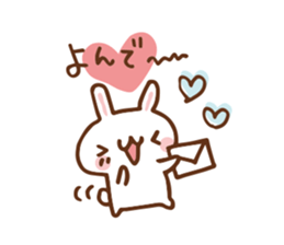 SARUO and USAMI 6 Cute lovers ver. sticker #7693362