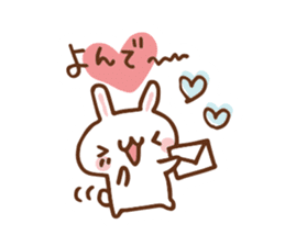 SARUO and USAMI 6 Cute lovers ver. sticker #7693362