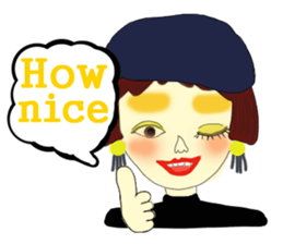 Kawaii girls Mayuko and friends sticker #7693484