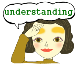 Kawaii girls Mayuko and friends sticker #7693486