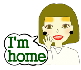 Kawaii girls Mayuko and friends sticker #7693497