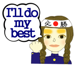 Kawaii girls Mayuko and friends sticker #7693503