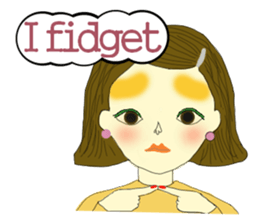 Kawaii girls Mayuko and friends sticker #7693511