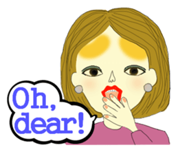 Kawaii girls Mayuko and friends sticker #7693523