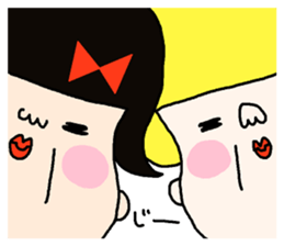 Haruko and Charlie came back. sticker #7693667