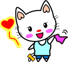 Good friend! Lara & Bubu[English] sticker #7693685